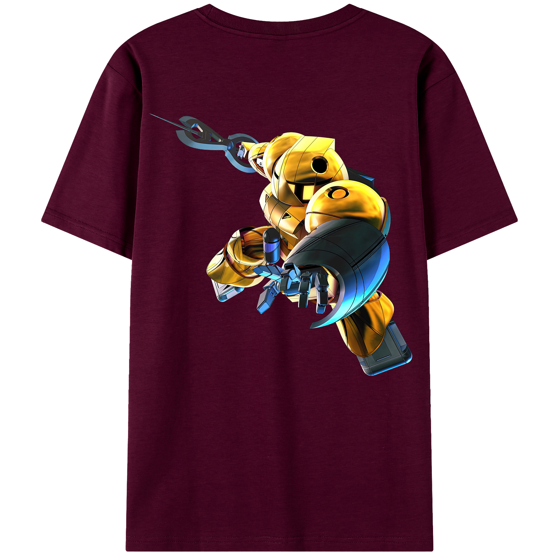 （画像用） 機動戦士ガンダム Mobile Suit Gundam レディース半袖Tシャツ(バックプリント)